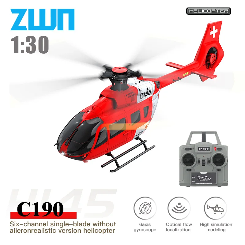 Rc Helicopter Case - Helicóptero C190 RC 2,4G giroscopio de
