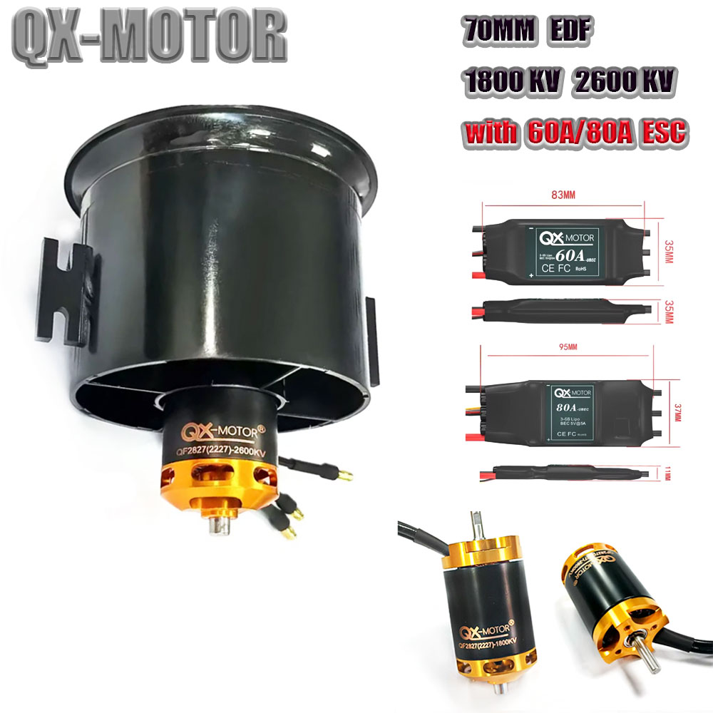 Rc Helicopter Blade - QX-MOTOR, ventilador de conducto EDF de