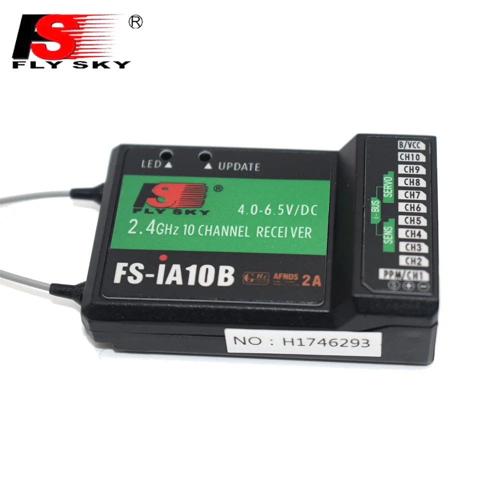 Receptor FLYSKY 2.4G 10CH FS-i - Rc Helicopter Remote Control reseña y precio