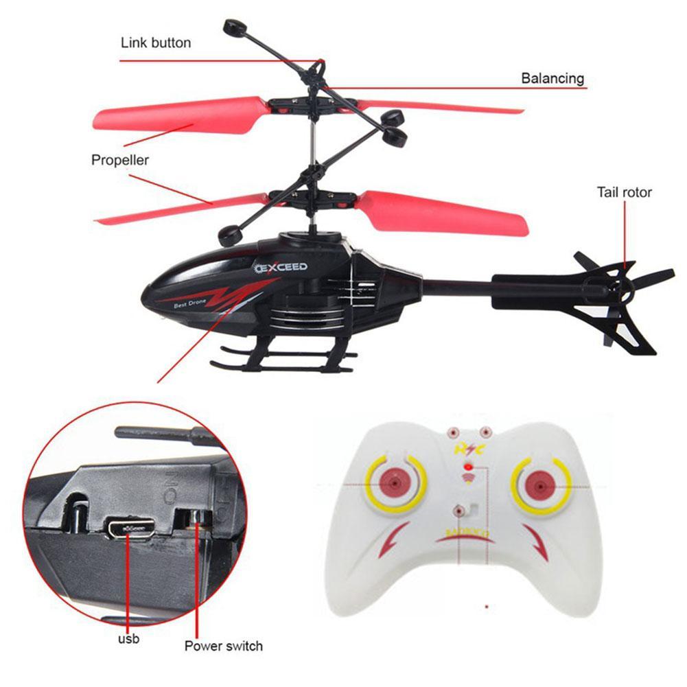 Mini Helicóptero de Juguete Vo - Rc Helicopter Case reseña y precio