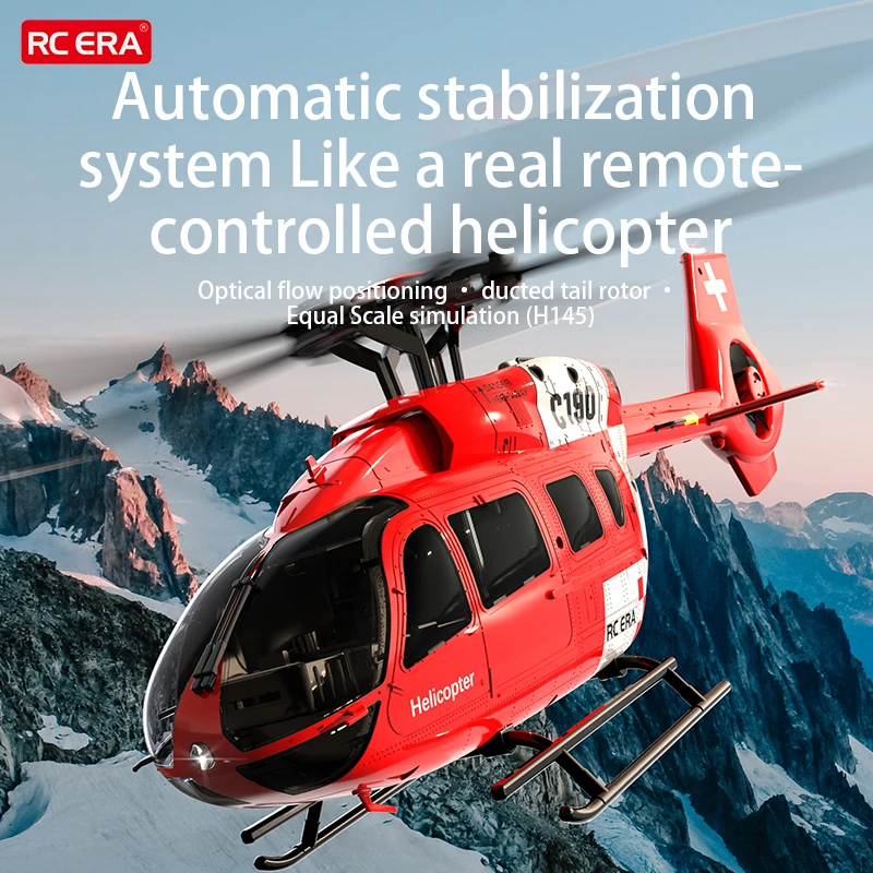 Helicóptero C190 RC 2,4G giros - Rc Helicopter Case reseña y precio