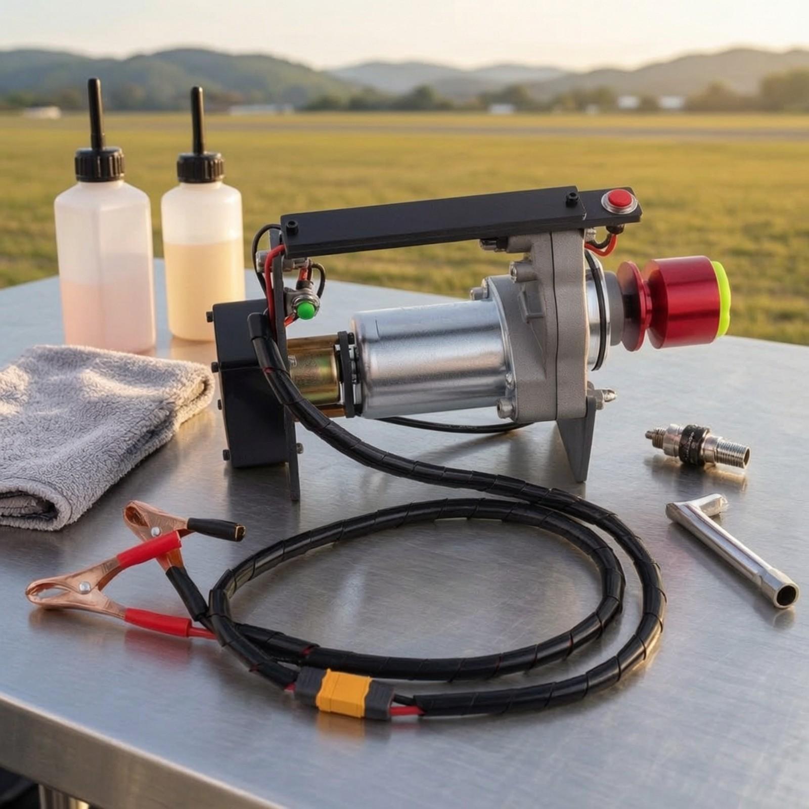Arrancador de motor con botón  - Rc Helicopter Gas reseña y precio