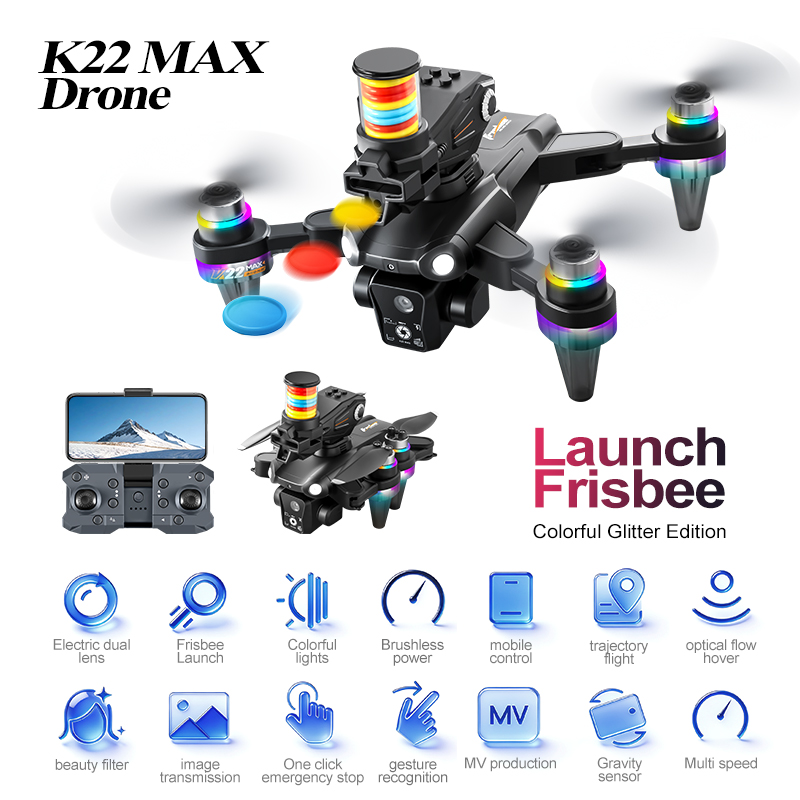 JCMO K22 MAX Dron Lanzador de  - Rc Helicopter Case reseña y precio
